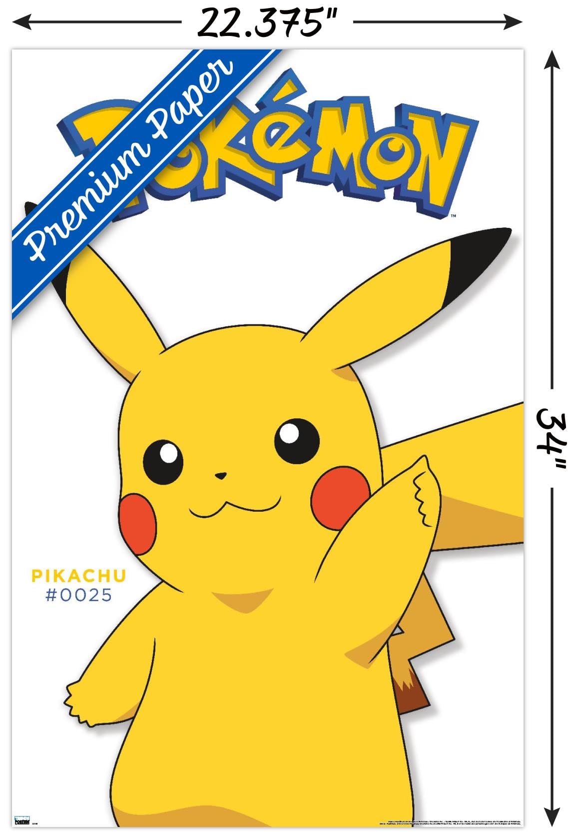 Amazon.co.jp: Trends International ポケットモンスター ピカチュウ
